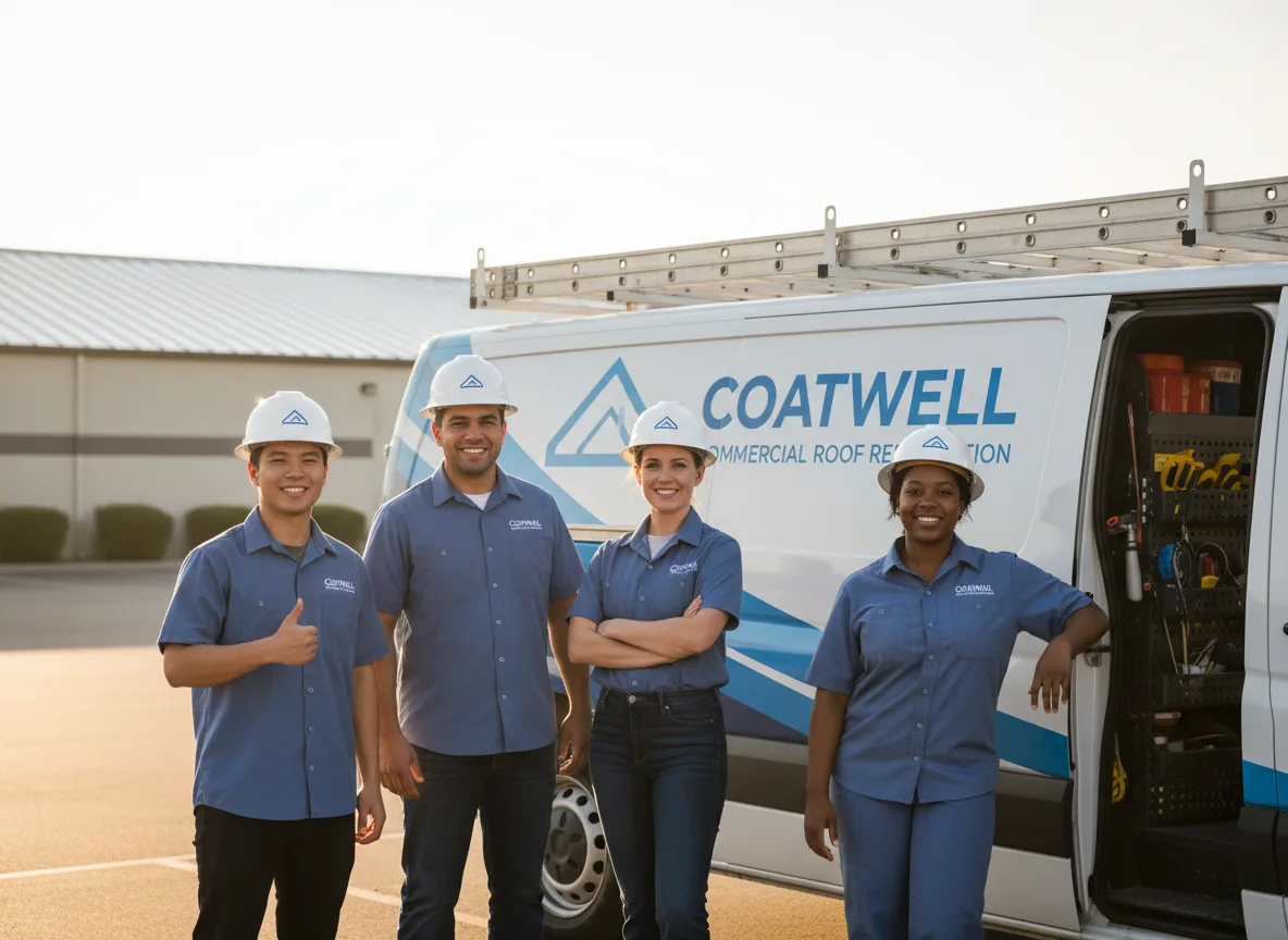 Commercial roof coating company in Greenville, WI